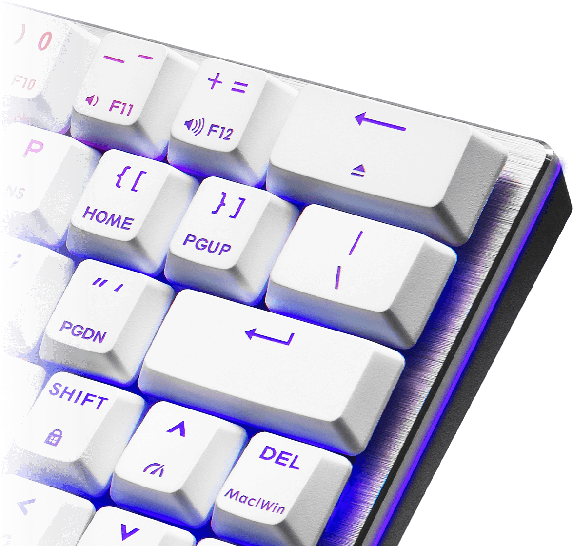 Cooler Master SK622 Silver White Wireless 60% Mechanical Keyboard